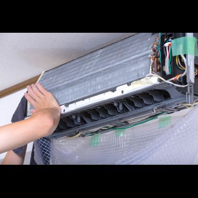 相模原のハウスクリーニングメニューではエアコンの清掃にも対応します